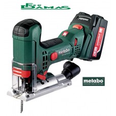 SEGHETTO ALTERNATIVO A BATTERIA 18 V METABO MOD. STA 18 LTX 100 (2 BATTERIE Li-Power 5,2 Ah)